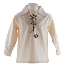 (UK 8) Kids Ghillie Shirt Natural