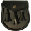 Boys Half Dress Black Leather Basic Sporran 1