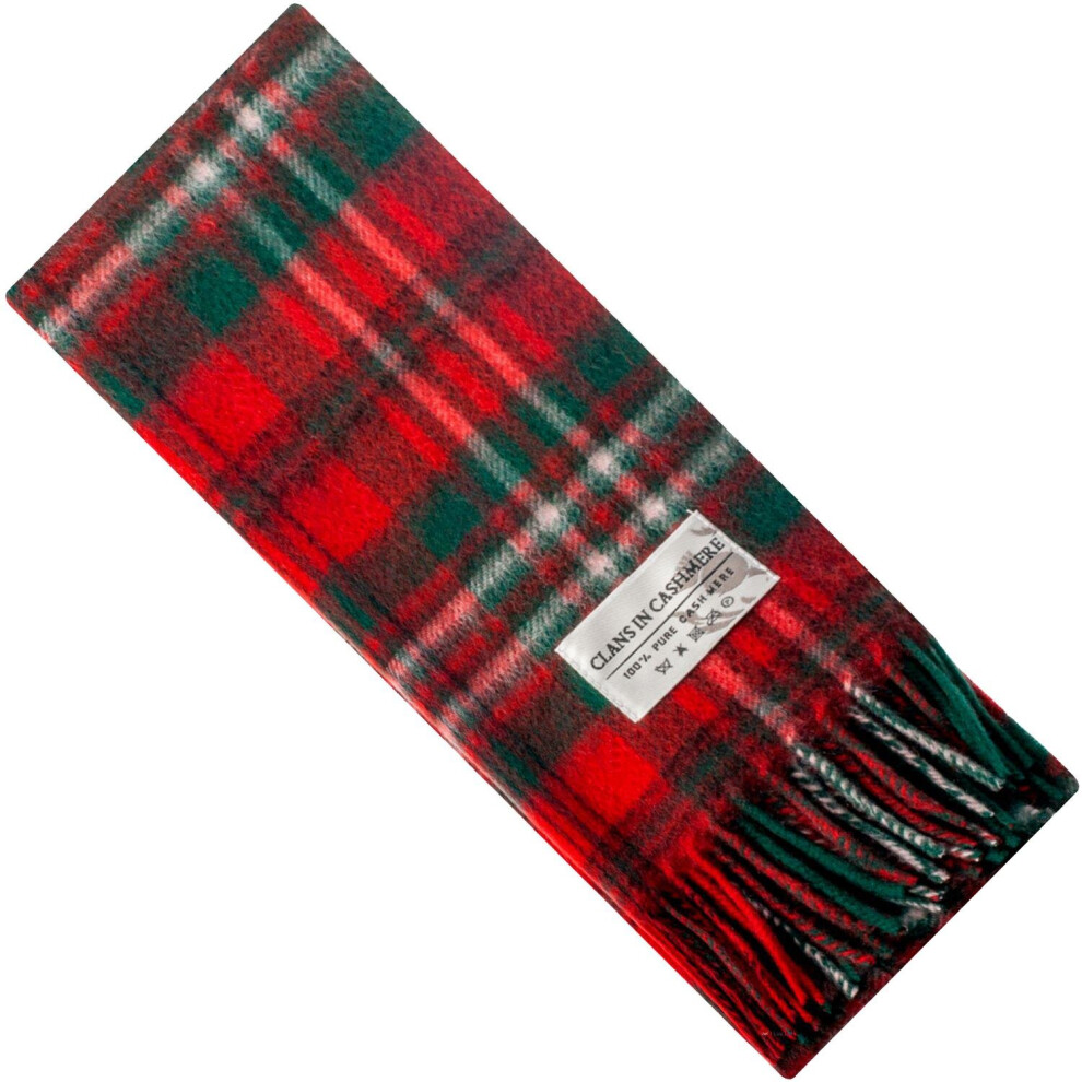 Cashmere Clan Scarf Scott Red Modern-image-OPC-P7QR7JQ-NEW