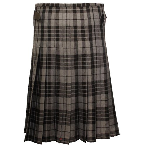 (34-36") Gents Party Kilt Granite Grey 1