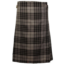 (34-36") Gents Party Kilt Granite Grey