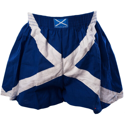 (M) Boxer Shorts Saltire Blue