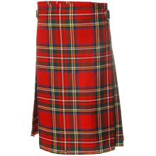 (42-44") Gents Party Kilt Stewart Royal Tartan