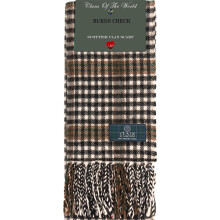 Burns Check Tartan Clan Scarf 100% Soft Lambswool