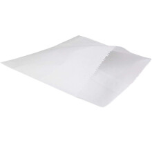 JanSan Kraft Paper Counter Bags Strung White 10" ~ 1000 Bags