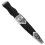 Sgian Dubh Plated Celtic Interlace Thistle Inserts 1