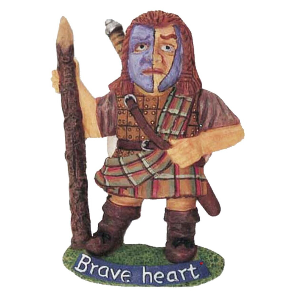 Resin Scottish Fridge Magnet With William Wallace Design