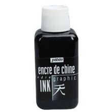Pebeo Grafische Oost-Indische Inkt 250 ml Fles Zwart