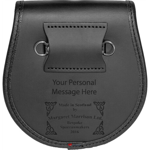 Smith Leather Day Sporran Scottish Clan Crest 1