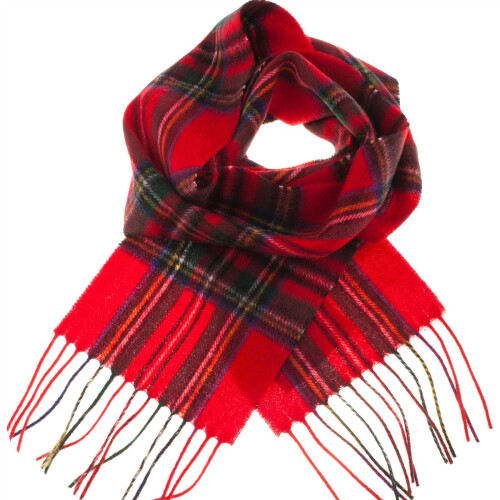 Mini Edin Lambswool Scarves Stewart Royal 1