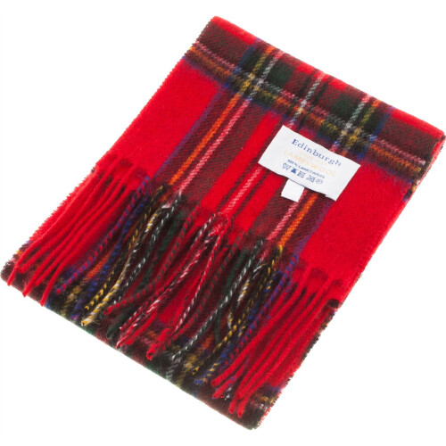Mini Edin Lambswool Scarves Stewart Royal