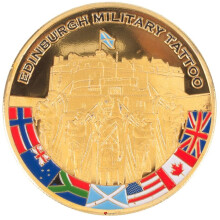 Scotland Souvenir Coin Military Tattoo 40mm
