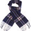 Mini Edin Lambswool Scarves Thomson Navy 3