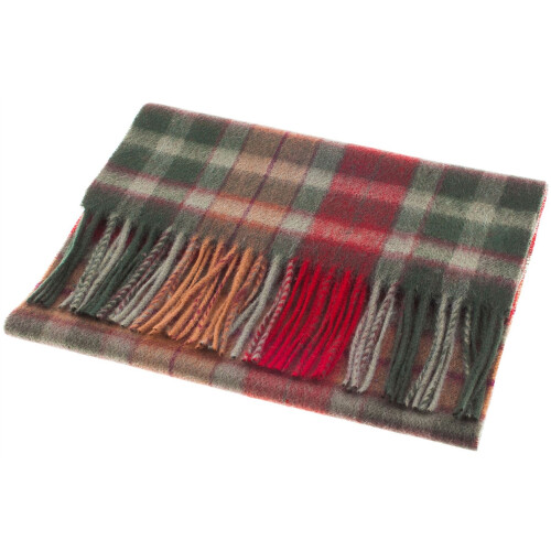 Edinburgh 100% Lambswool Scarf Buchanan Autumn