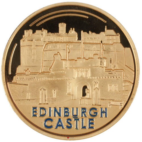 Coin Magnet Edin Castle Entrance 2014 40mm