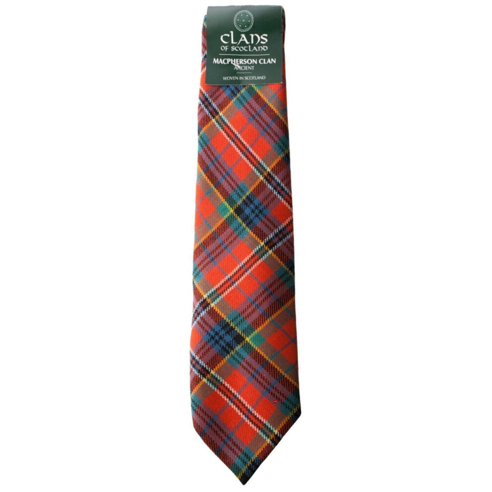 MacPherson Ancient Clan Tartan Tie