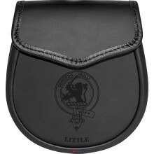 Little Leather Day Sporran Scottish Clan Crest