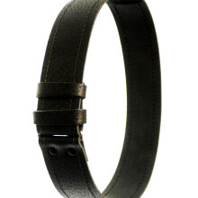 Babies Scottish Made Belt Black - Plain One Size