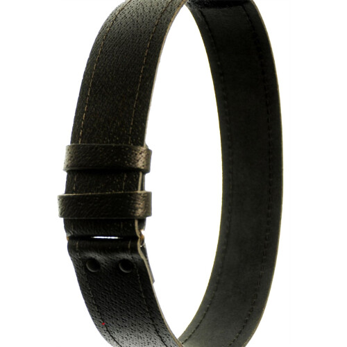 Babies Scottish Made Belt Black - Plain One Size