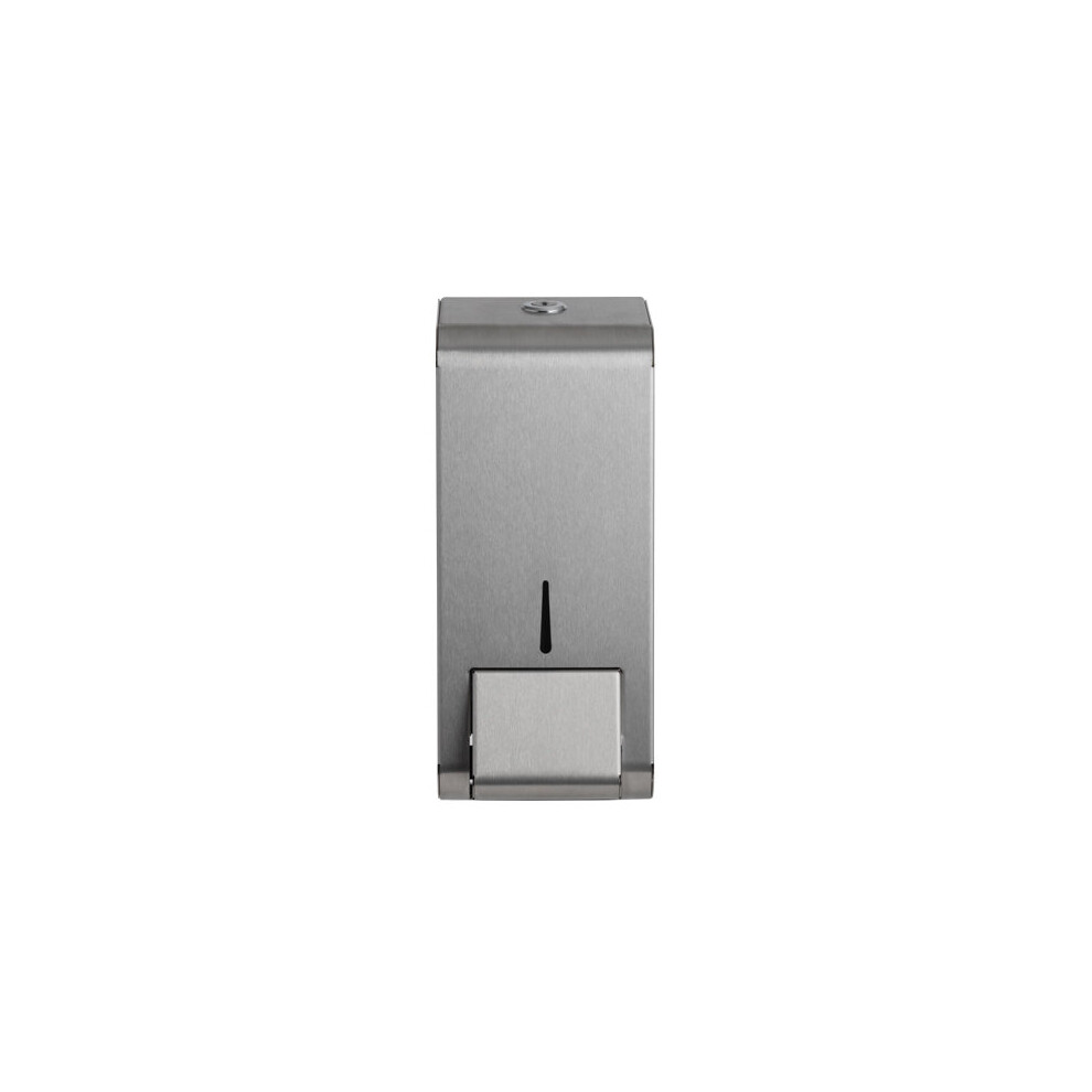 (Brushed Stainless Steel) Steel Liquid & Hand Sanitiser Soap Dispenser 900ml