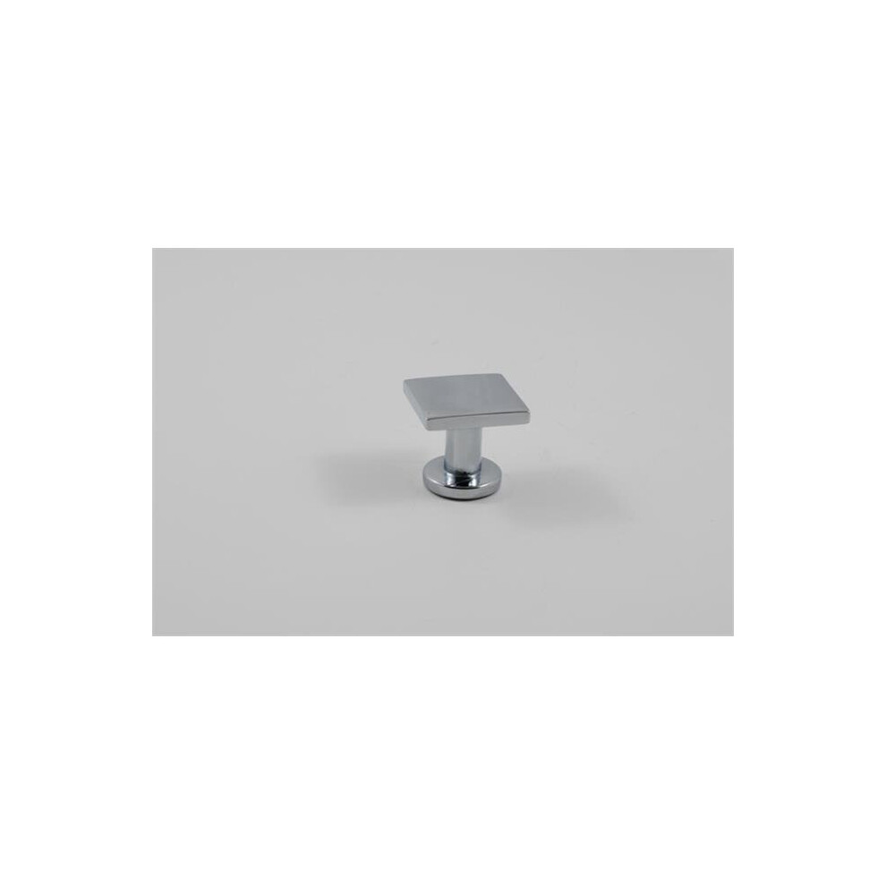 Square Cabinet Knob, Polished Chrome 739608853854