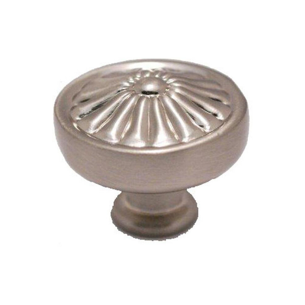 Mushroom Cabinet Knob, Satin Nickel 747216594564