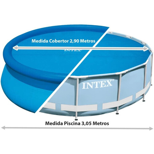 Intex Intex Solar Pool Cover for 10ft Frame or Easy Set Pools - #29021 2
