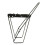 ETC Carrier Alloy Front Fork Fit Black 1