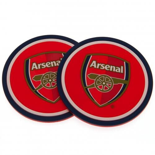 Arsenal FC 2 Pack Coaster Set