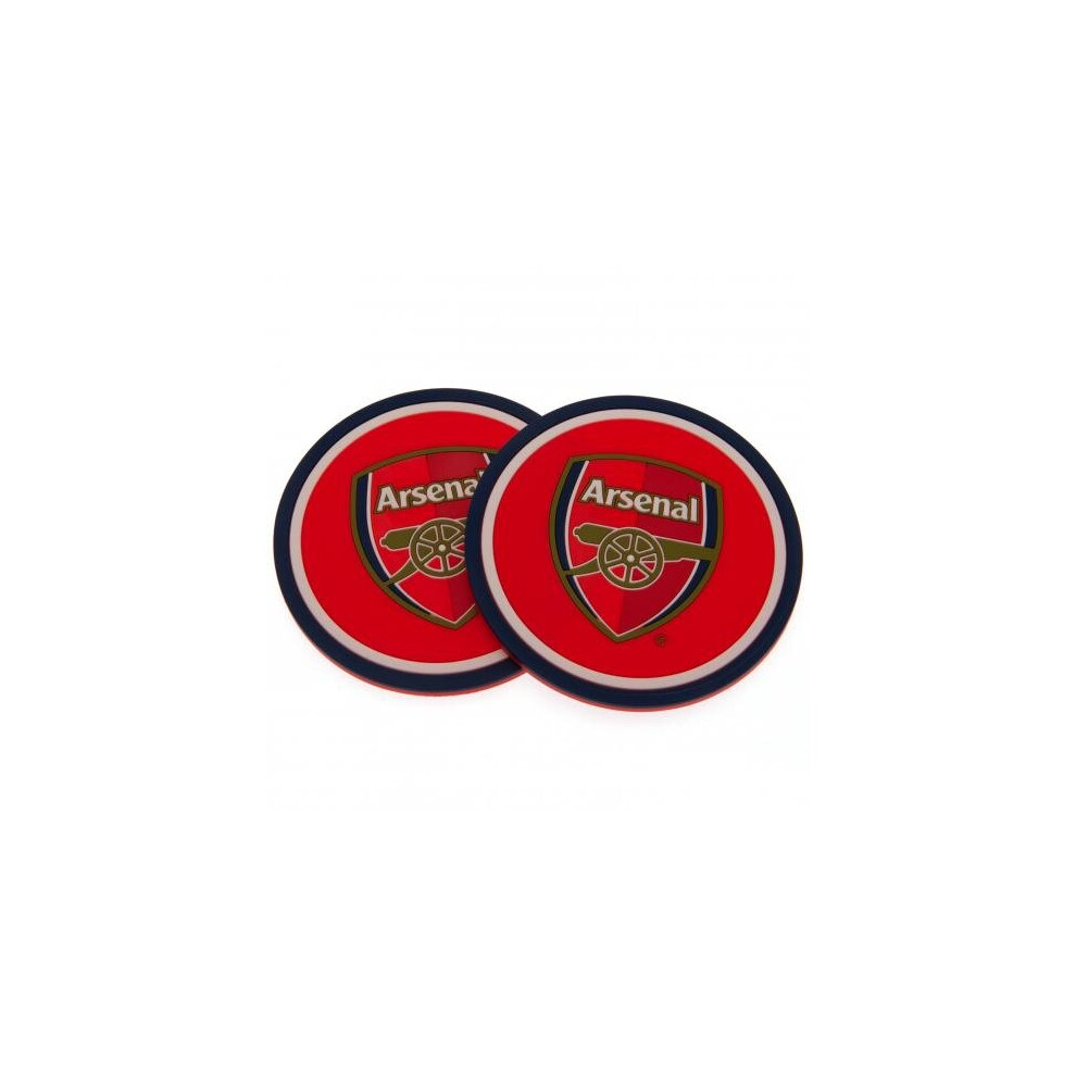 Arsenal FC 2 Pack Coaster Set
