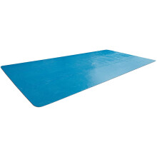 Intex Solar Pool Cover - Rectangular 378 x 186 cm, Multicoloured, Includes Carry Bag, Keeps Water Warmer (4m x 2m)