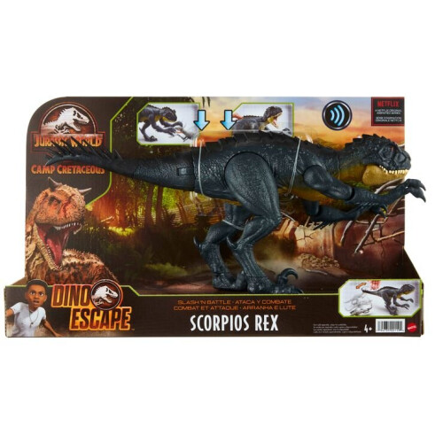 Jurassic World Scorpios Rex (Jurassic World) Slash 'N Battle Stinger Dino Figure