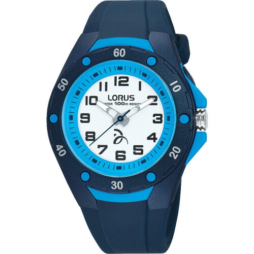 Lorus Lorus R2365LX9 Childrens Silcone Strap Watch - Navy Blue