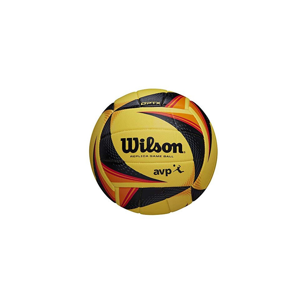 Wilson OPTX Replica AVP Volleyball Official Yellow/Black