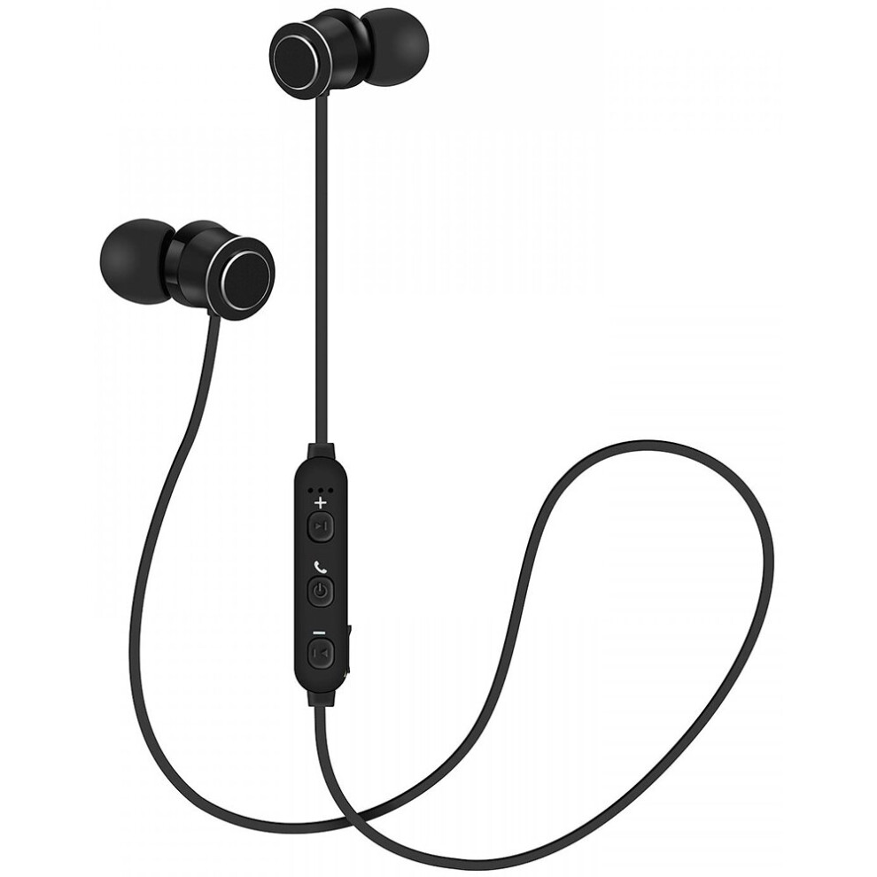 Groov-E Gvbt1200bk Metal Buds Wireless Bluetooth Earphones - Black 5060108295369