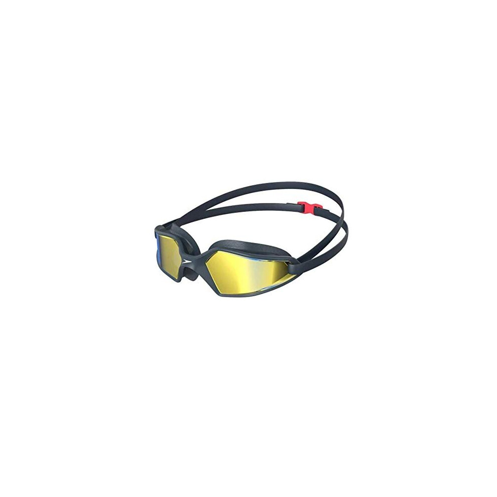 Speedo Hydropulse Mirror Goggles Adult Navy/ Blue