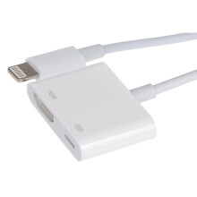 Nikkai Lightning to HDMI Digital AV Adapter inc Lightning Power Port