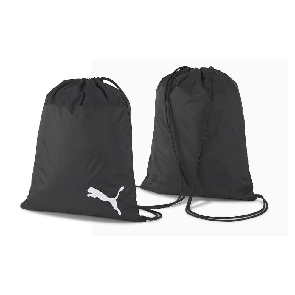 Puma Teamgoal 23 Gym Sack Drawstring Bag Unisex Adults - Black