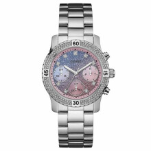 Guess W0774L1 Confetti Orologio da donna con quadrante scintillante multicolore