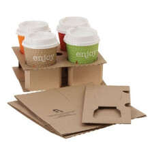 JanSan PortaTray Hot & Cold Drink Carrier Tray ~ 130 Trays