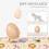 2Side Baby Play Mat Crawling Μαλακή κουβέρτα πτυσσόμενο κινούμενο σχέδιο αδιάβροχο πικνίκ Carp 5