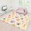 2Side Baby Play Mat Crawling Μαλακή κουβέρτα πτυσσόμενο κινούμενο σχέδιο αδιάβροχο πικνίκ Carp 9