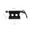 Bike Mount Bracket Carrier Quick-release Rack Holder Front Fork Lock 3