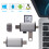 6in1 USB TypeC Micro TF SD Memory Card Reader Adapter for Samsung Mac. 1