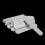 12pcs Steel Plates Weights For Weighted Vest Workout Jacket Training 8