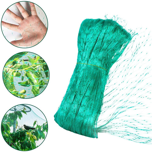 Hywean Green Garden Netting 2M x 15M Grass Seed Netting with 50Pcs