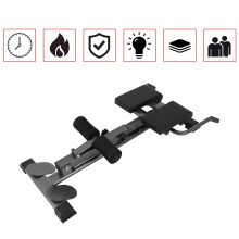 Home Fitness Workout Roman Chair Back Extension Bench Foldable