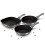 (Moonlight (Silver)) Berlinger Haus 3pc Aluminium Non Stick Frying Pan 1