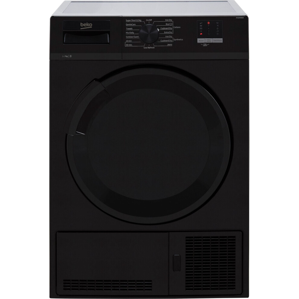 Beko DTLCE70051B 7Kg Condenser Tumble Dryer - Black