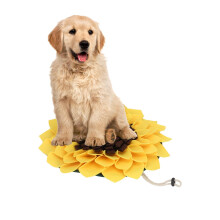 DOG SNUFFLE MAT SNIFFING TREAT FORAGING DISPENSER PUZZLE FEEDER TOY